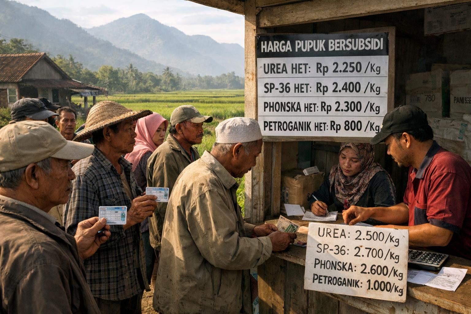 petani di kabupaten garut menghadapi kesulitan dalam membeli pupuk karena harga yang terus meningkat, mengganggu produktivitas dan keberlanjutan pertanian lokal.