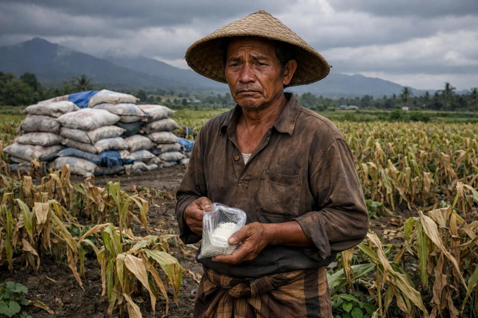 petani di kabupaten garut menghadapi kesulitan membeli pupuk karena harga yang terus meningkat, mengancam kelangsungan hasil pertanian mereka.