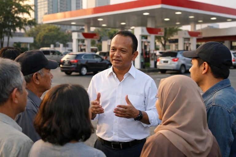 bahlil mengimbau warga untuk tetap tenang dan menggunakan bbm secukupnya, serta menghindari panic buying demi kelancaran pasokan dan kestabilan harga.