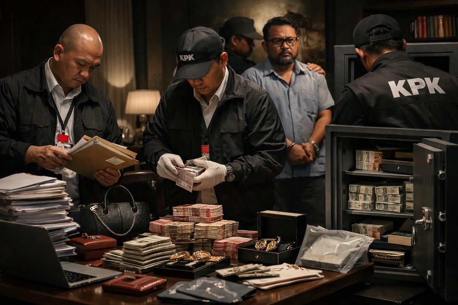 kpk menyita aset senilai lebih dari rp 100 miliar dalam kasus kuota haji, selain menahan yaqut. baca selengkapnya di kompas.com untuk update terbaru.