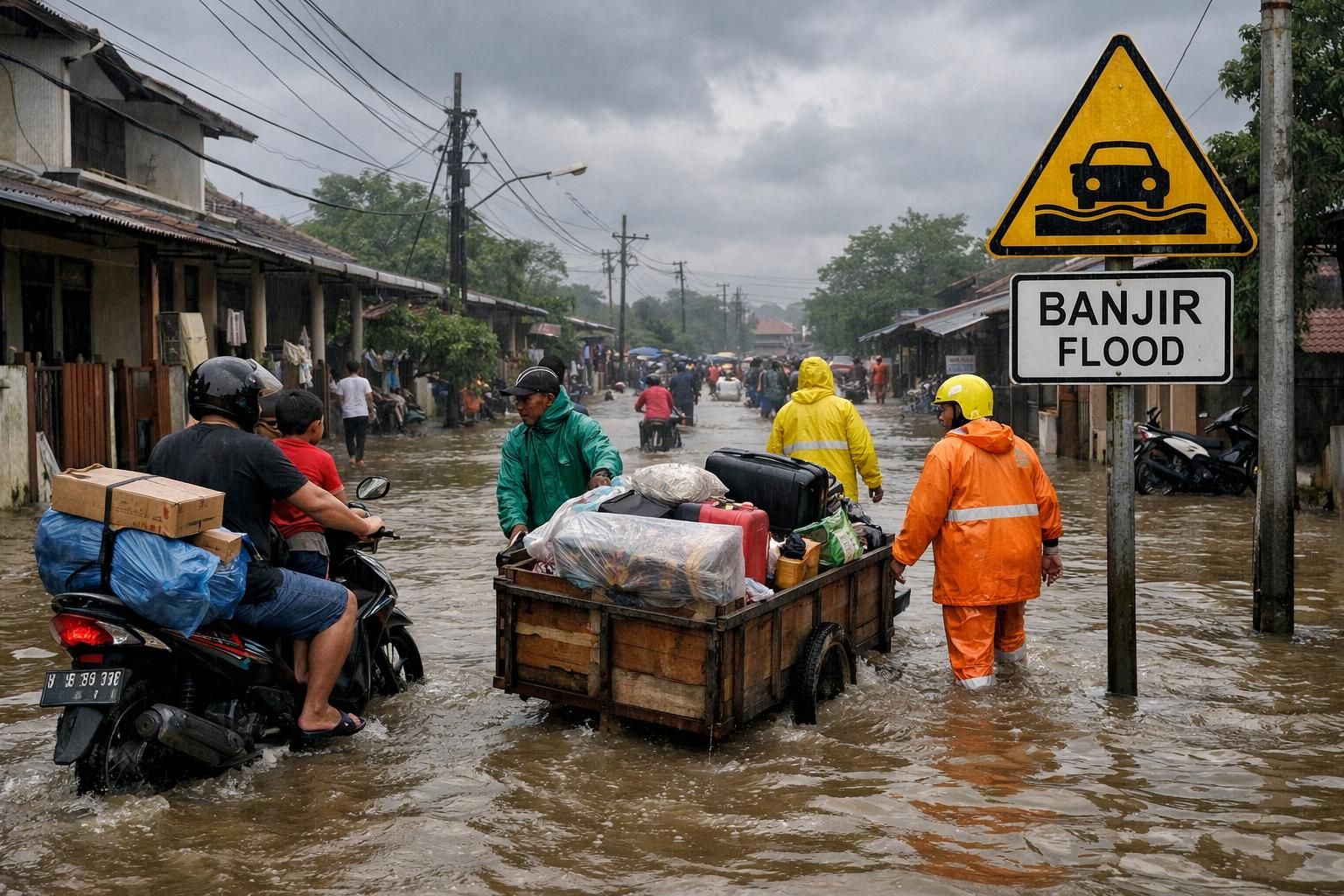 jakarta dan tangerang terendam banjir akibat hujan deras semalaman. ikuti update terkini kondisi tergenang dan langkah penanganan di cnbc indonesia.