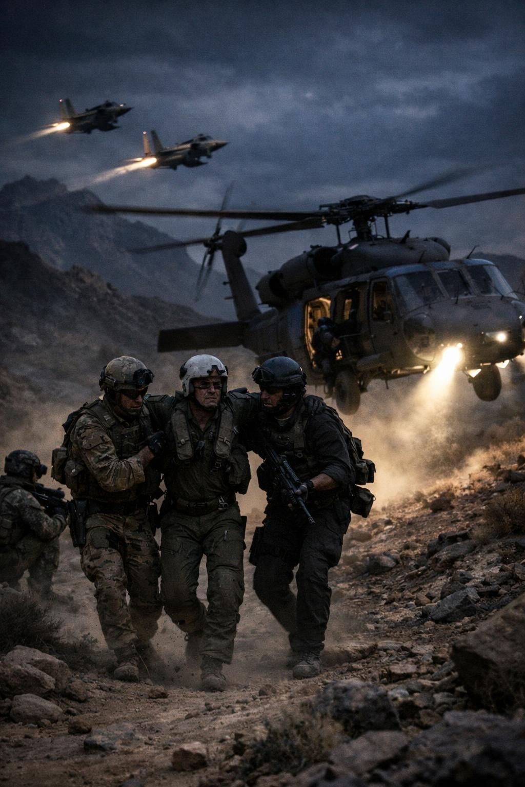 misi dramatis penyelamatan pilot f-15 di iran yang melibatkan gelombang jet tempur dan peran cia, mengungkap operasi rahasia penuh ketegangan di detiknews.