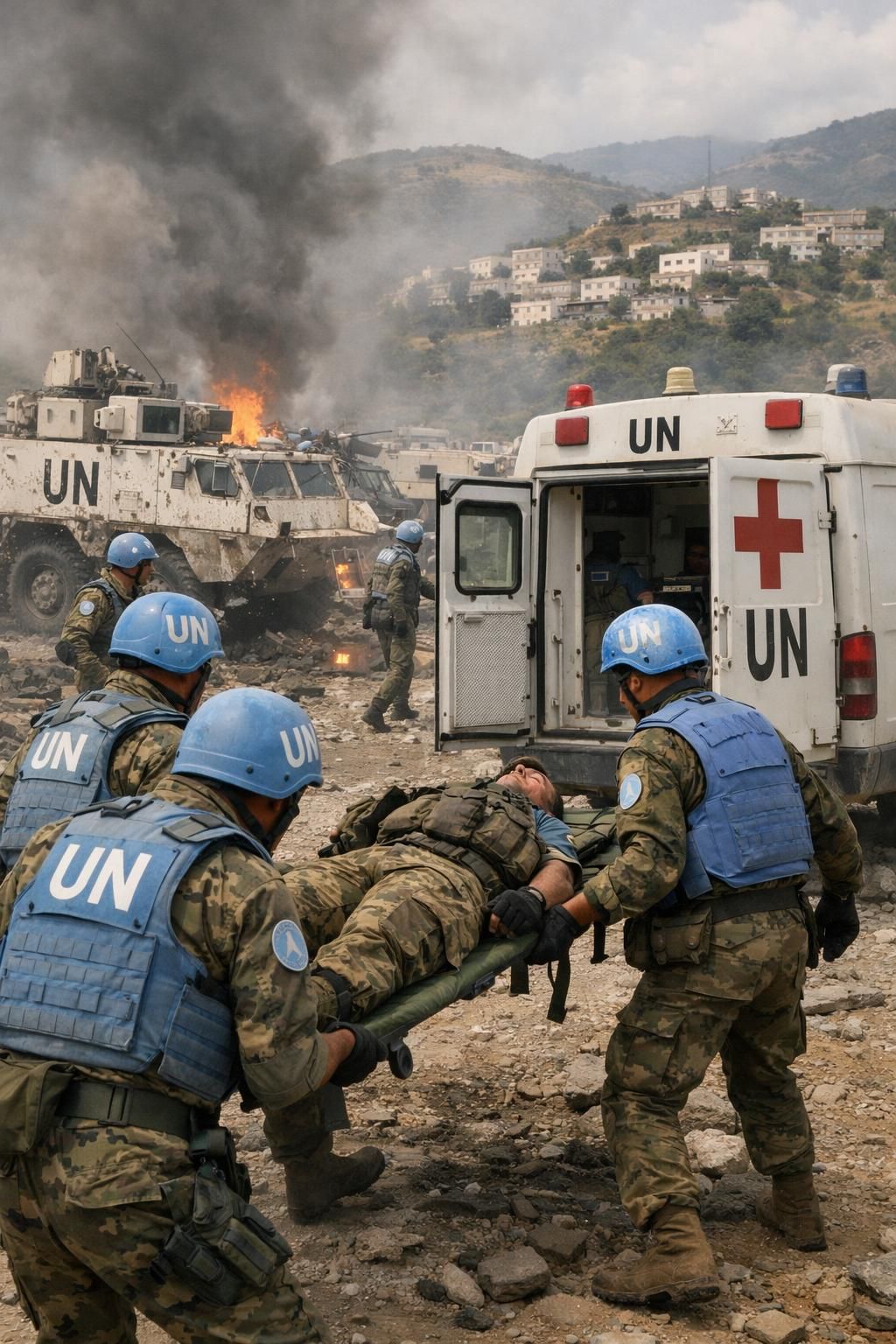 tiga prajurit tni terluka akibat ledakan mengejutkan di markas pbb di lebanon. ikuti berita lengkapnya hanya di kompas.com.