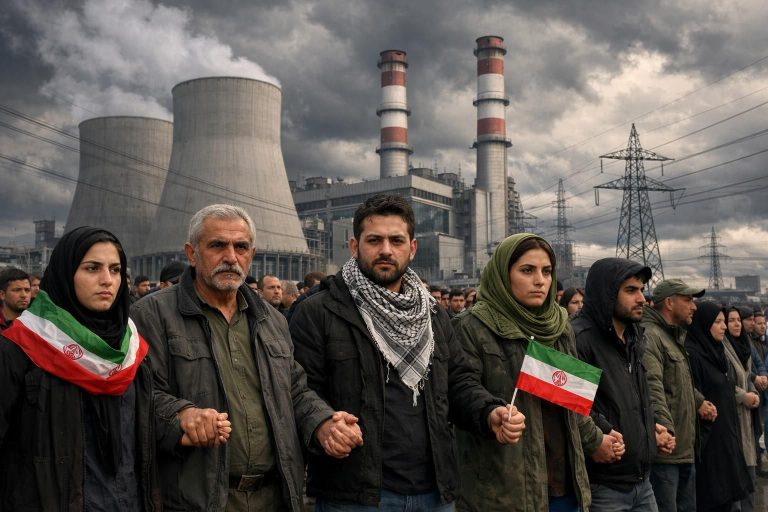 trump mengancam pembangkit listrik, sementara iran mengajak warga membentuk rantai manusia untuk melindungi dan menangkal ancaman tersebut.