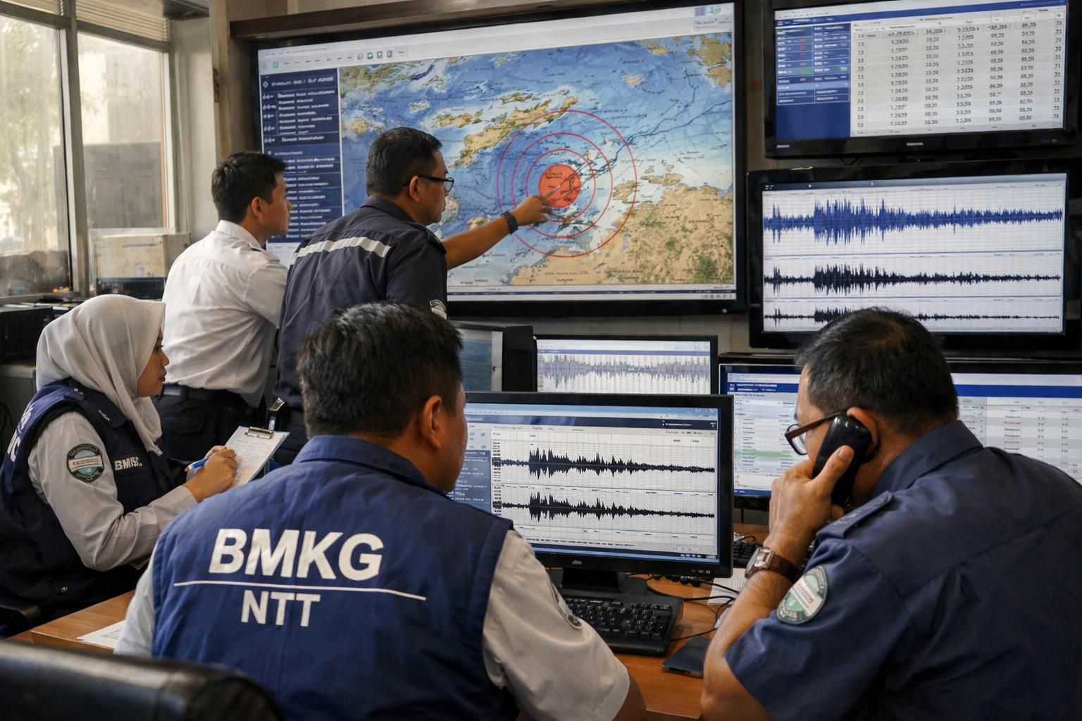 bmkg melaporkan terjadi 2.119 gempa susulan di wilayah nusa tenggara timur (ntt), memberikan update terkini tentang aktivitas seismik di daerah tersebut.