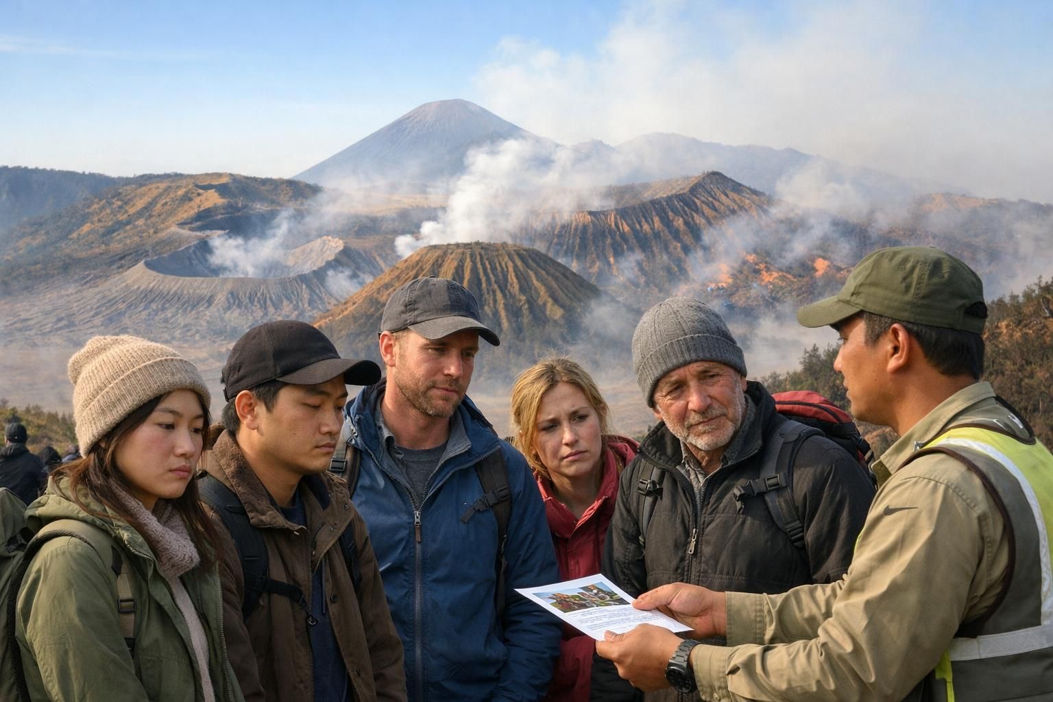 gunung bromo ditutup sementara akibat kebakaran, wisatawan berkesempatan mendapatkan pengembalian tiket. dapatkan informasi terbaru dan prosedur refund di detiknews.