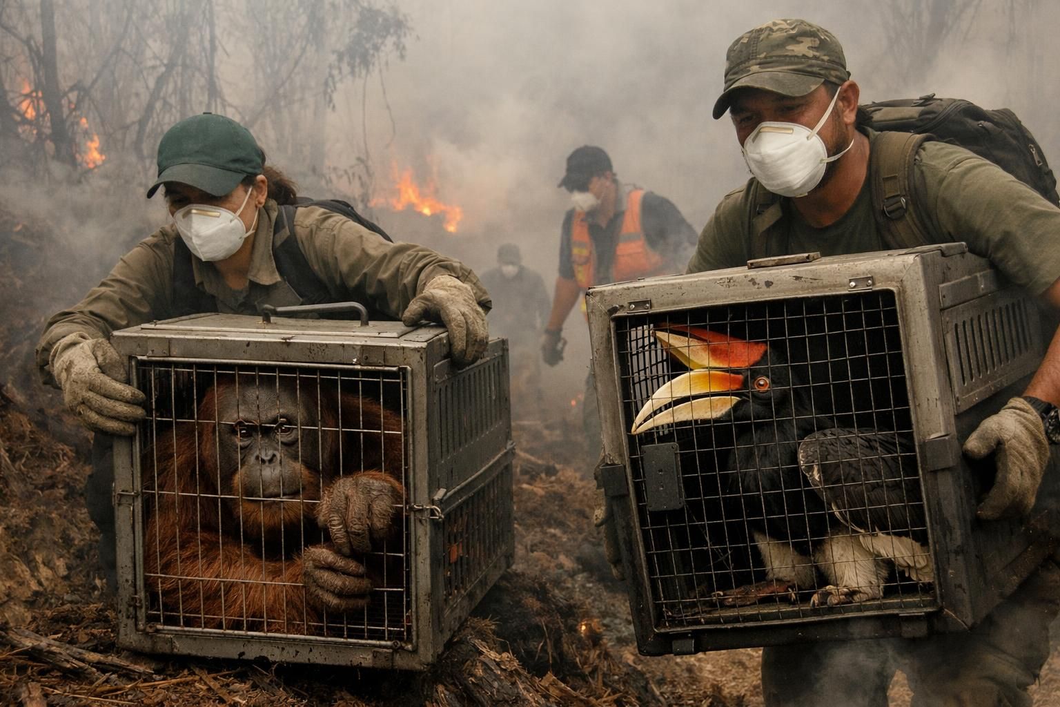 anggota dpr mendorong evakuasi satwa yang terancam akibat kebakaran hutan dan lahan (karhutla) guna mencegah kematian dan melindungi keanekaragaman hayati.
